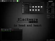 Xfce Slackware Xfce - Dark!